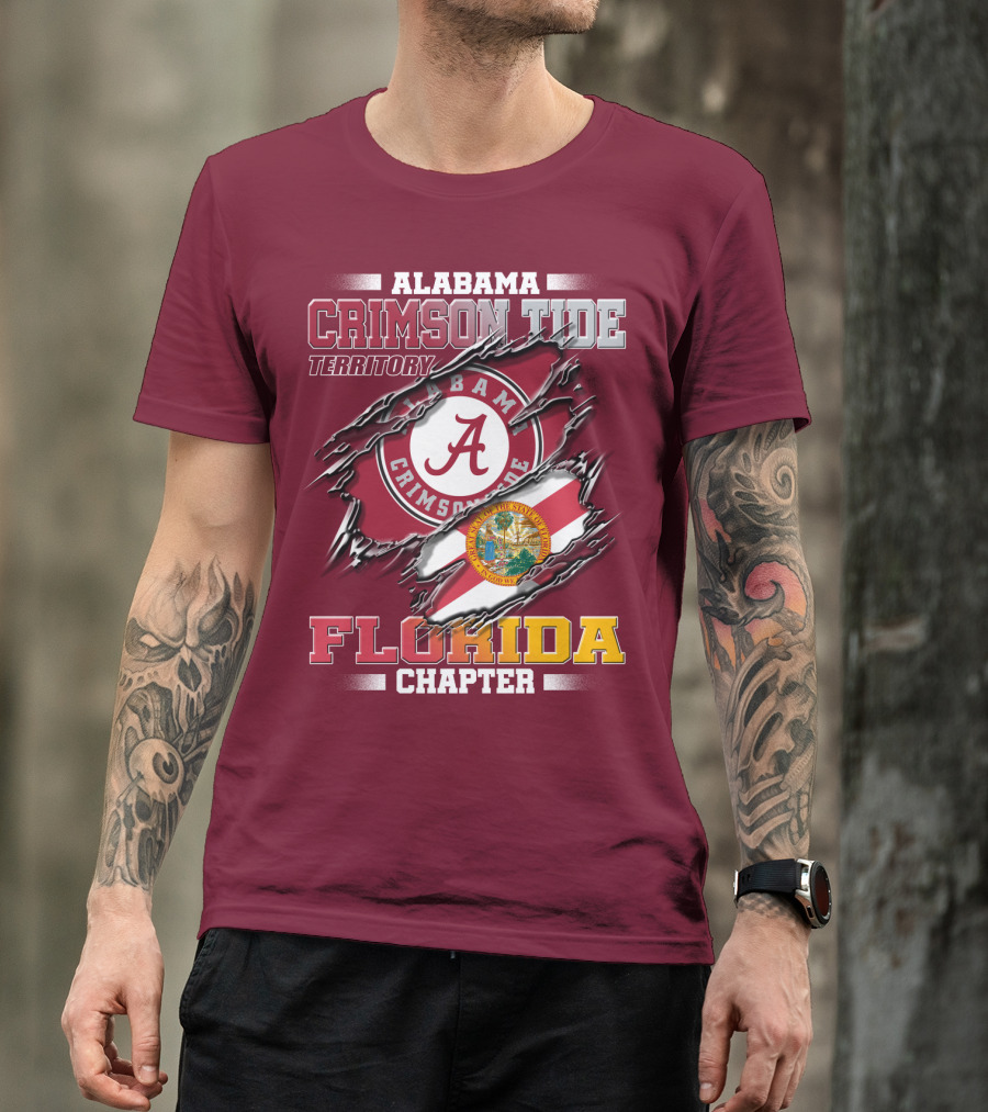 Alabama Crimson Tide Territory Florida Chapter T-Shirt