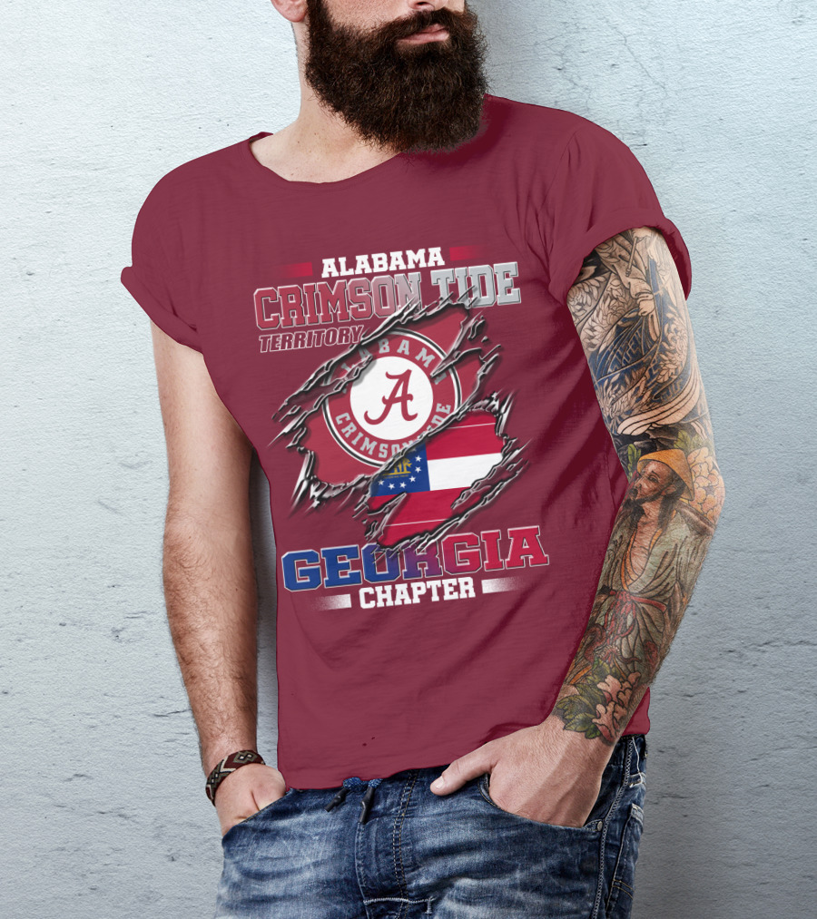 Alabama Crimson Tide Territory Georgia Chapter T-Shirt