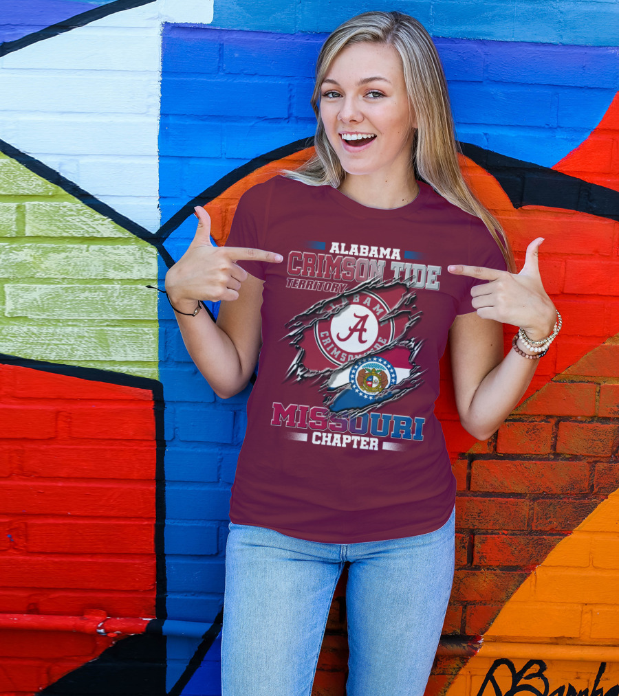 Alabama Crimson Tide Territory Missouri Chapter T-Shirt
