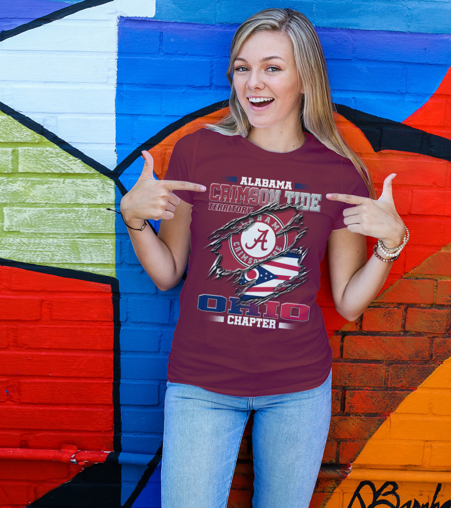 Alabama Crimson Tide Territory Ohio Chapter T-Shirt