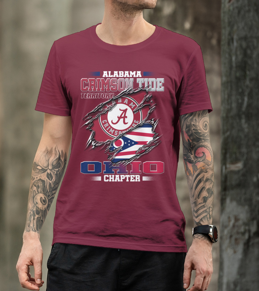 Alabama Crimson Tide Territory Ohio Chapter T-Shirt