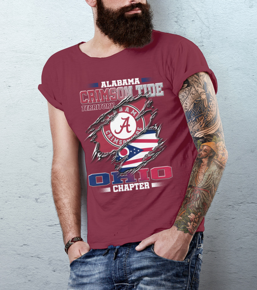 Alabama Crimson Tide Territory Ohio Chapter T-Shirt