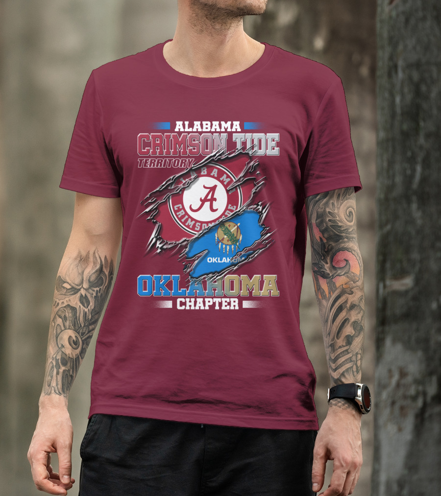 Alabama Crimson Tide Territory Oklahoma Chapter T-Shirt