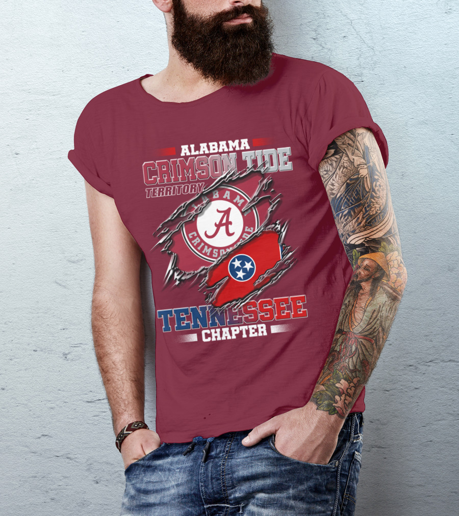 Alabama Crimson Tide Territory Tennessee Chapter T-Shirt
