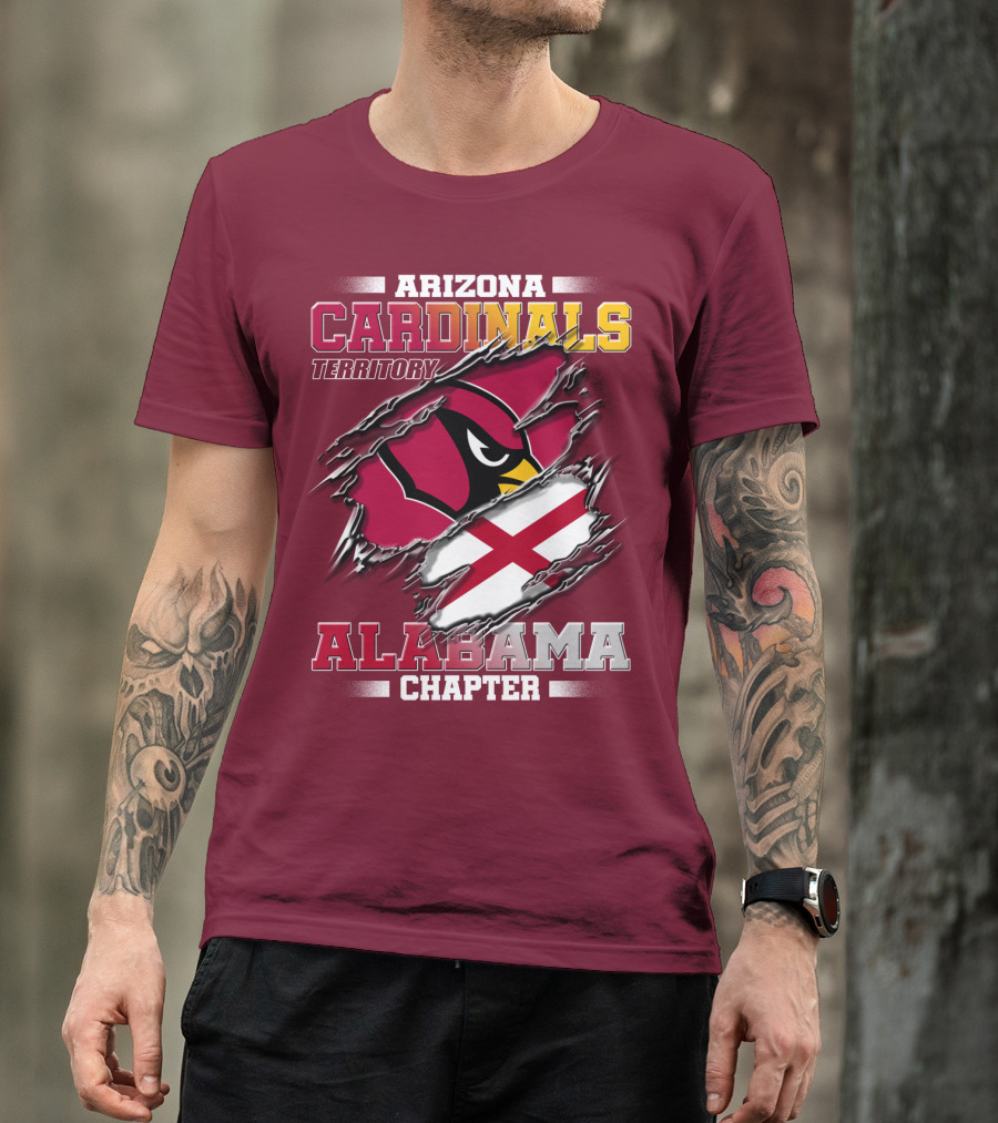Arizona Cardinals Territory Alabama Chapter T-Shirt