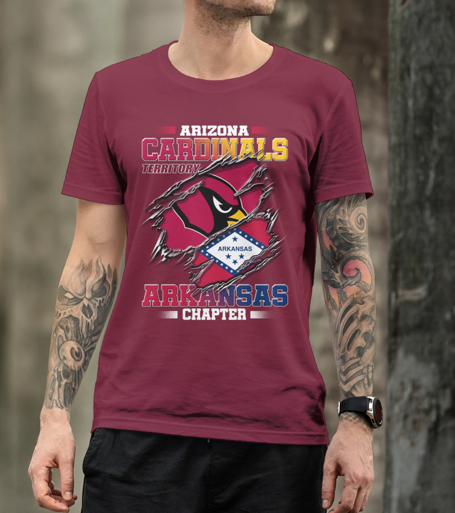 Arizona Cardinals Territory Arkansas Chapter T-Shirt