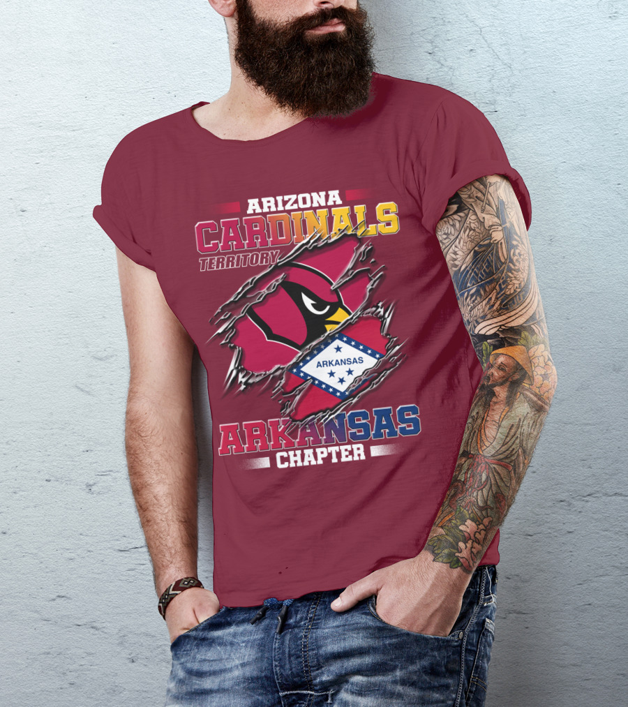Arizona Cardinals Territory Arkansas Chapter T-Shirt