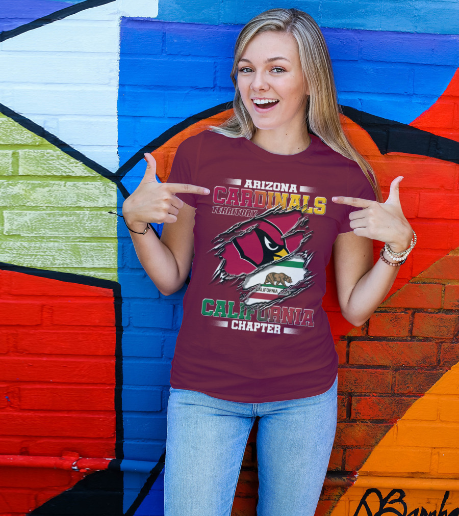 Arizona Cardinals Territory California Chapter T-Shirt