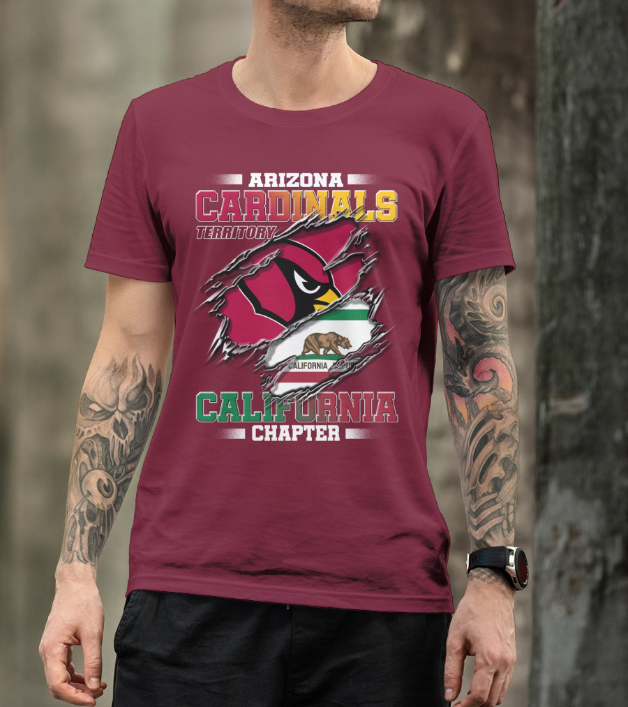 Arizona Cardinals Territory California Chapter T-Shirt