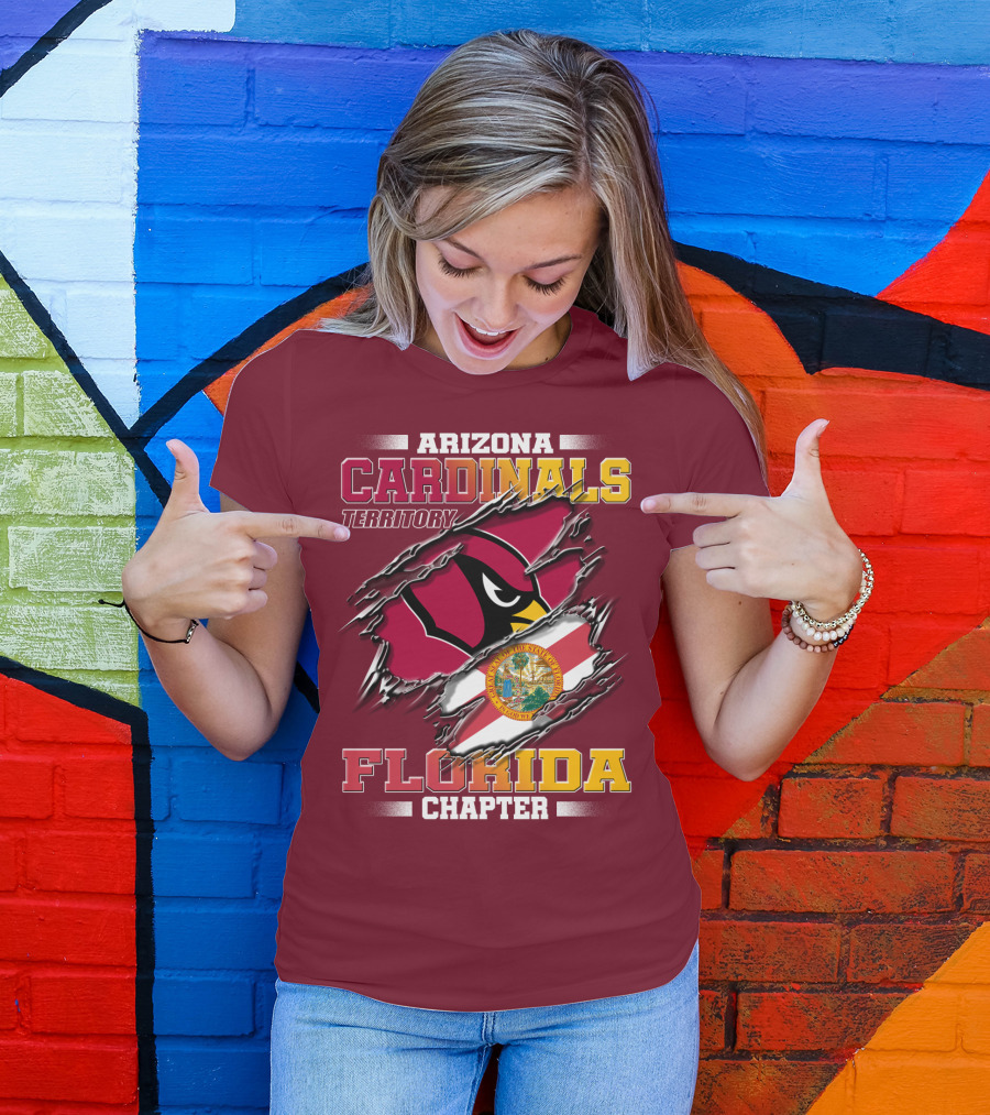 Arizona Cardinals Territory Florida Chapter T-Shirt
