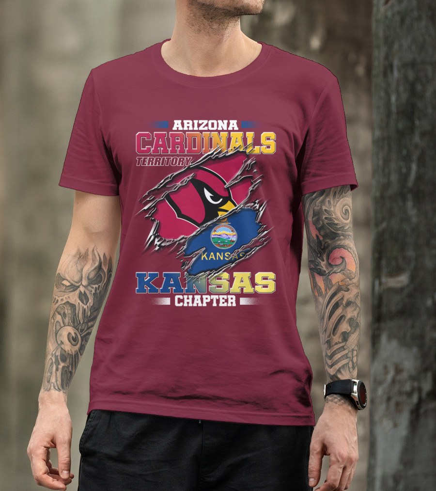 Arizona Cardinals Territory Kansas Chapter T-Shirt