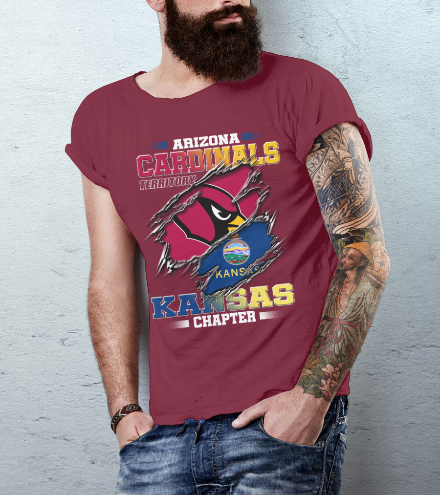 Arizona Cardinals Territory Kansas Chapter T-Shirt