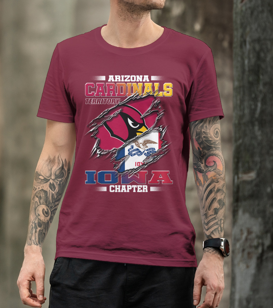 Arizona Cardinals Territory Iowa Chapter T-Shirt