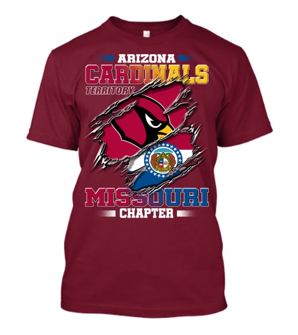 Arizona Cardinals Territory Missouri Chapter T-Shirt