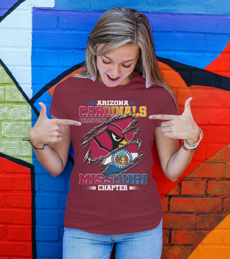 Arizona Cardinals Territory Missouri Chapter T-Shirt