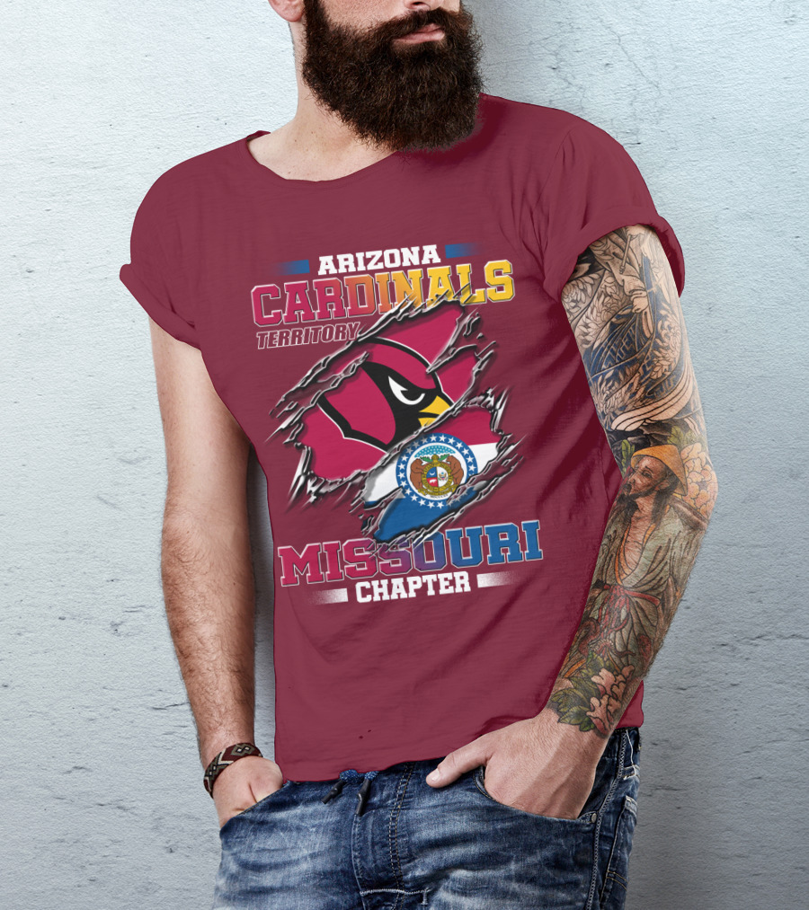 Arizona Cardinals Territory Missouri Chapter T-Shirt