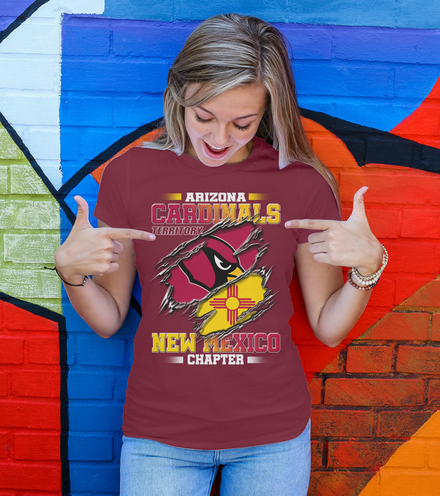 Arizona Cardinals Territory New Mexico Chapter T-Shirt