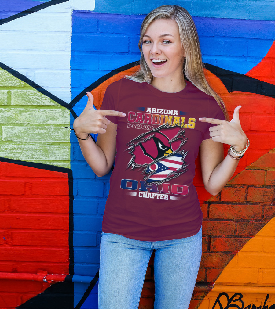 Arizona Cardinals Territory Ohio Chapter T-Shirt