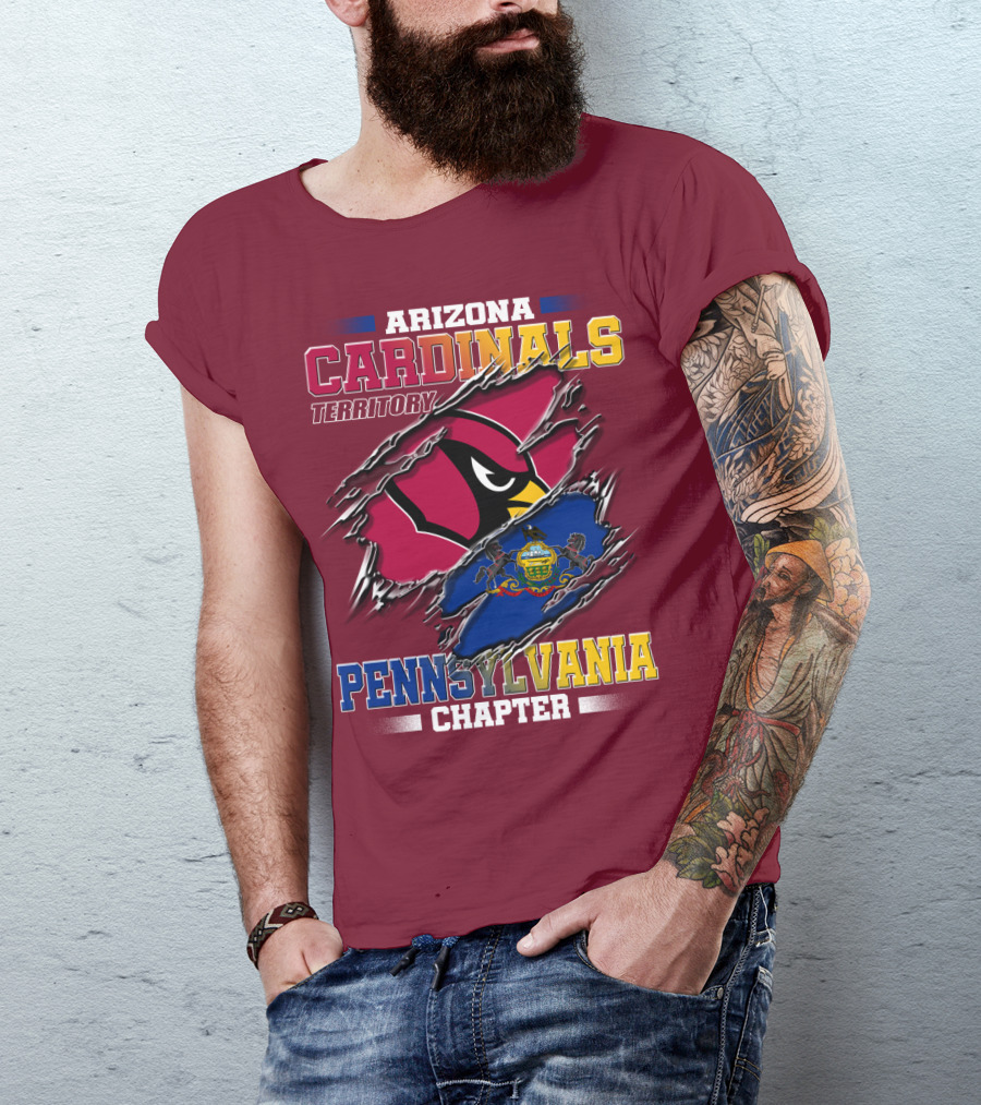 Arizona Cardinals Territory Pennsylvania Chapter T-Shirt