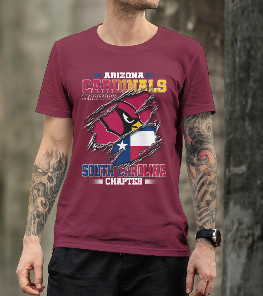 Arizona Cardinals Territory South Carolina Chapter T-Shirt