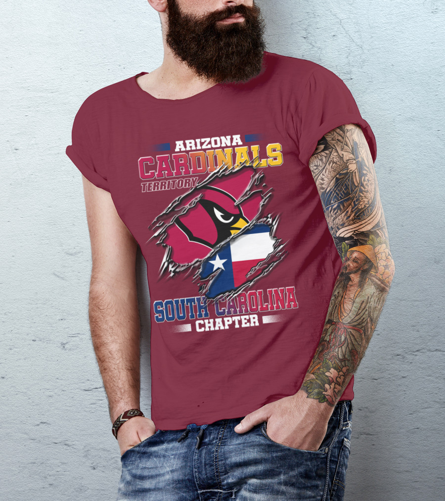 Arizona Cardinals Territory South Carolina Chapter T-Shirt