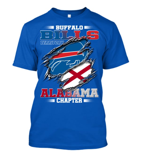 Buffalo Bills Territory Alabama Chapter T-Shirt