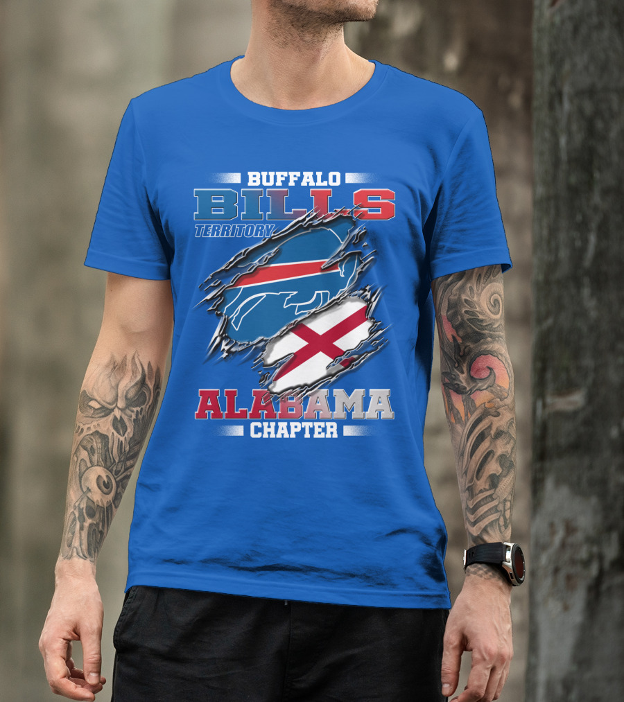 Buffalo Bills Territory Alabama Chapter T-Shirt