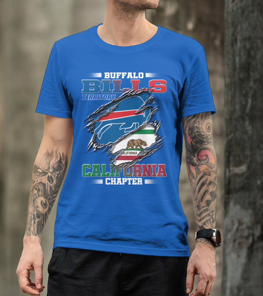 Buffalo Bills Territory California Chapter T-Shirt