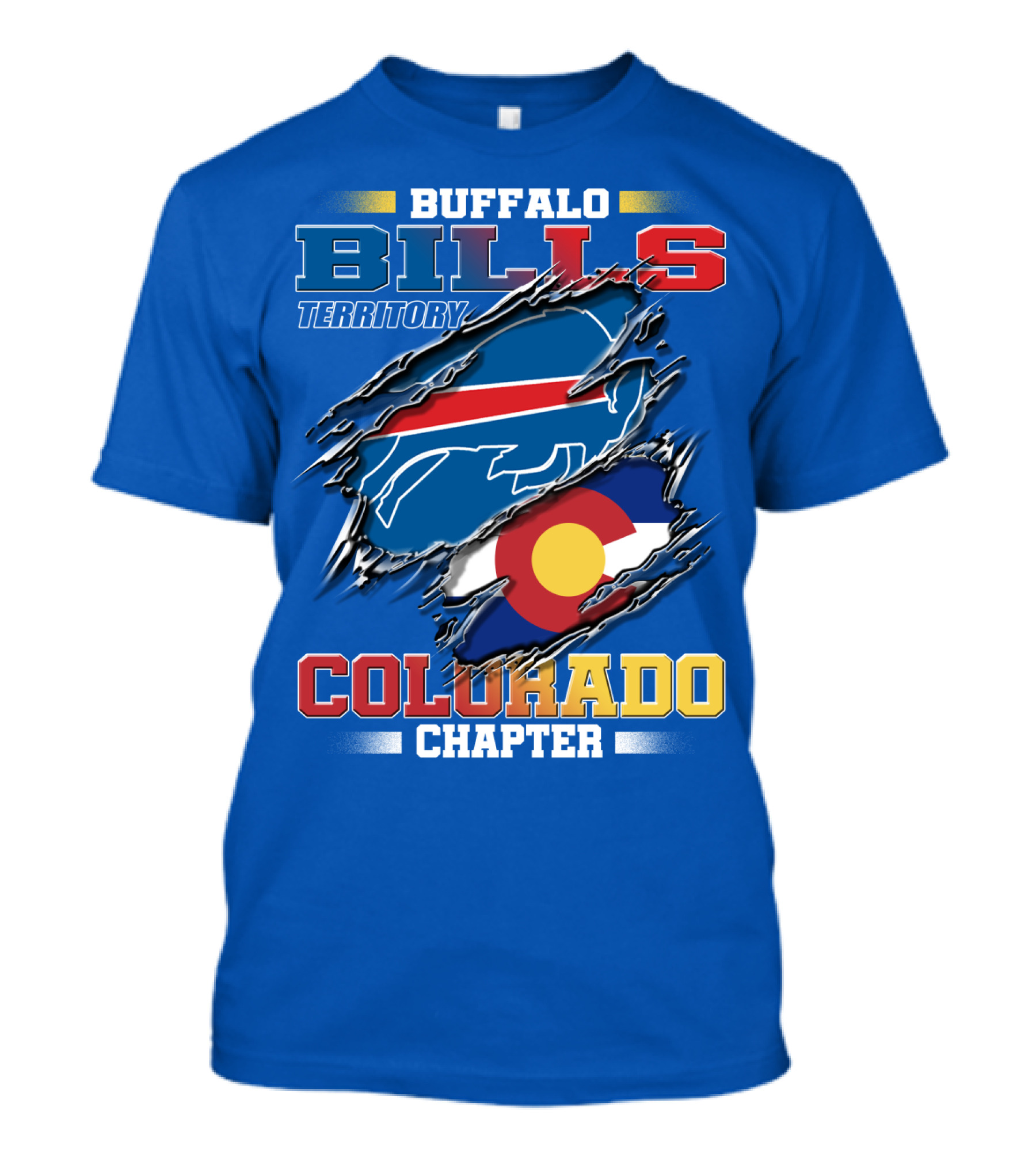 Buffalo Bills Territory Colorado Chapter T-Shirt