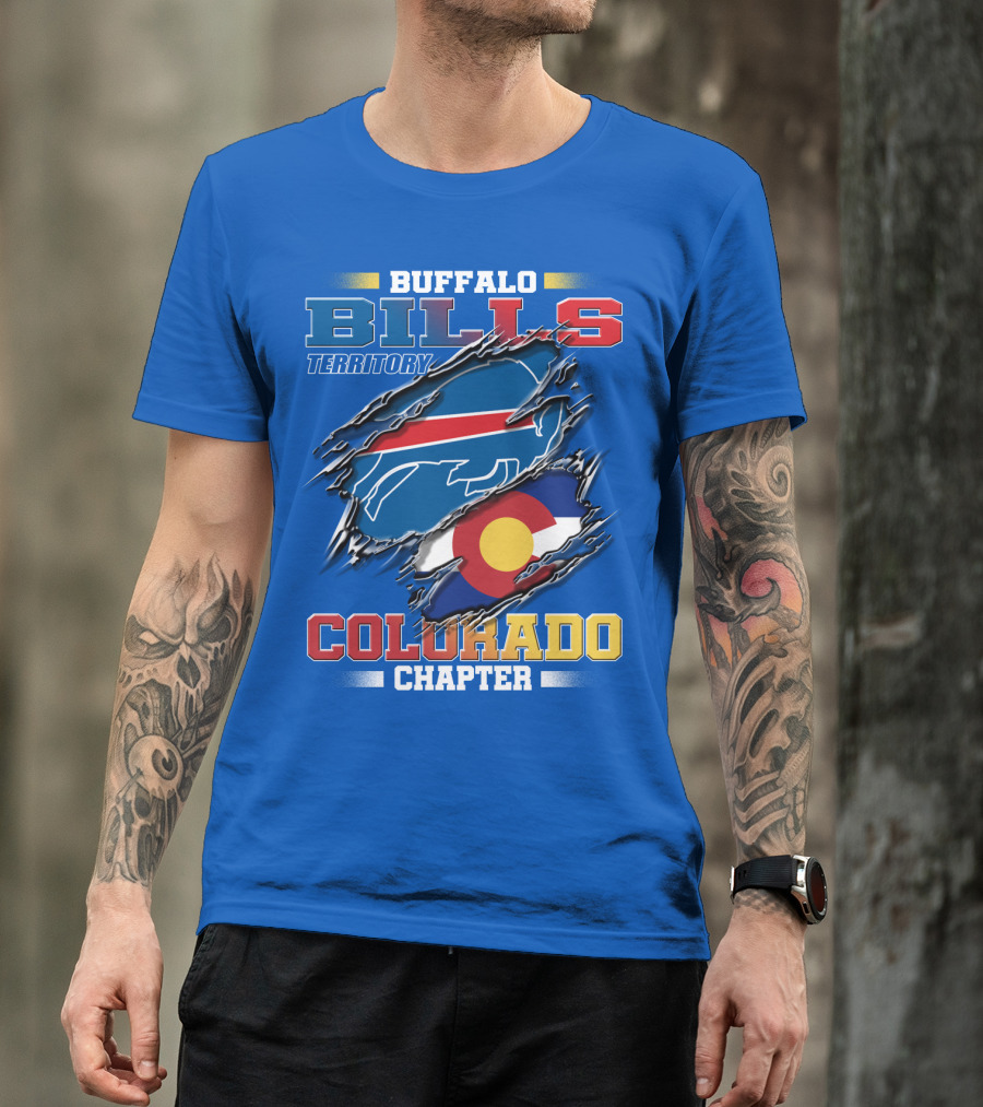 Buffalo Bills Territory Colorado Chapter T-Shirt