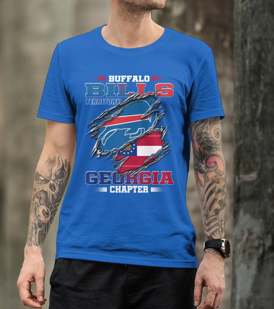 Buffalo Bills Territory Georgia Chapter T-Shirt