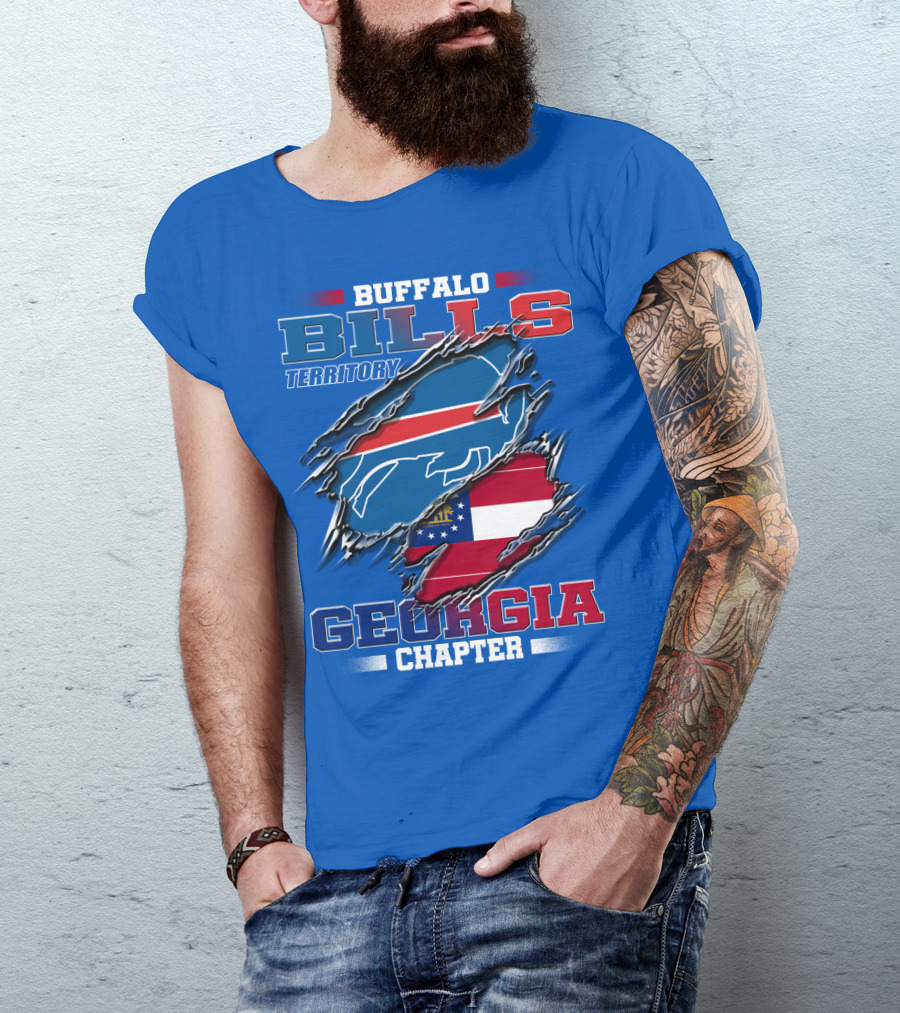 Buffalo Bills Territory Georgia Chapter T-Shirt