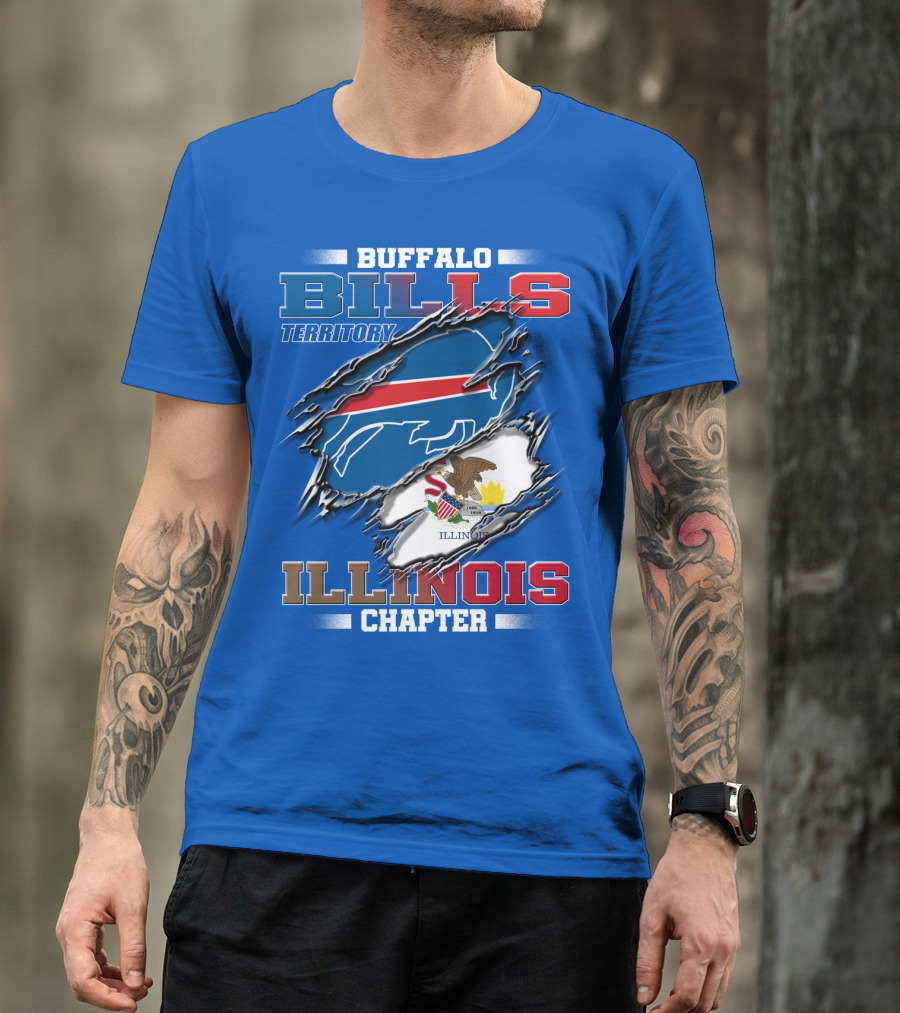 Buffalo Bills Territory Illinois Chapter T-Shirt