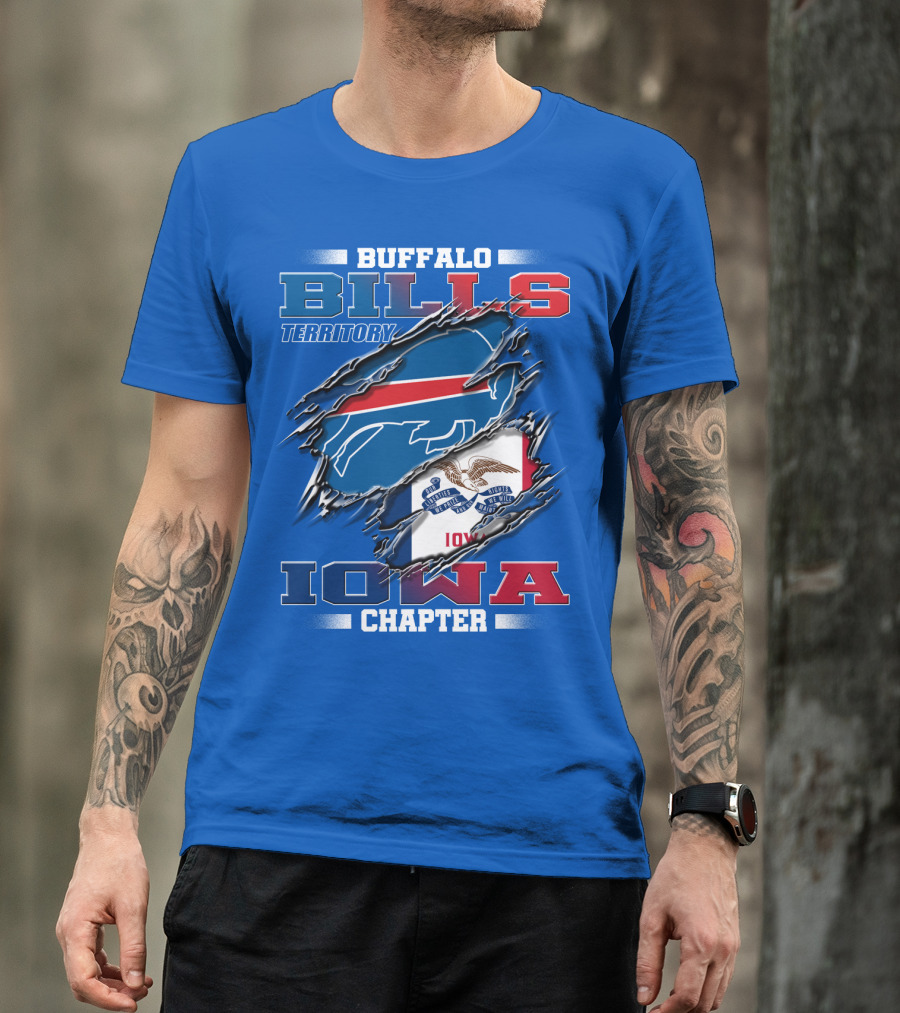 Buffalo Bills Territory Iowa Chapter T-Shirt