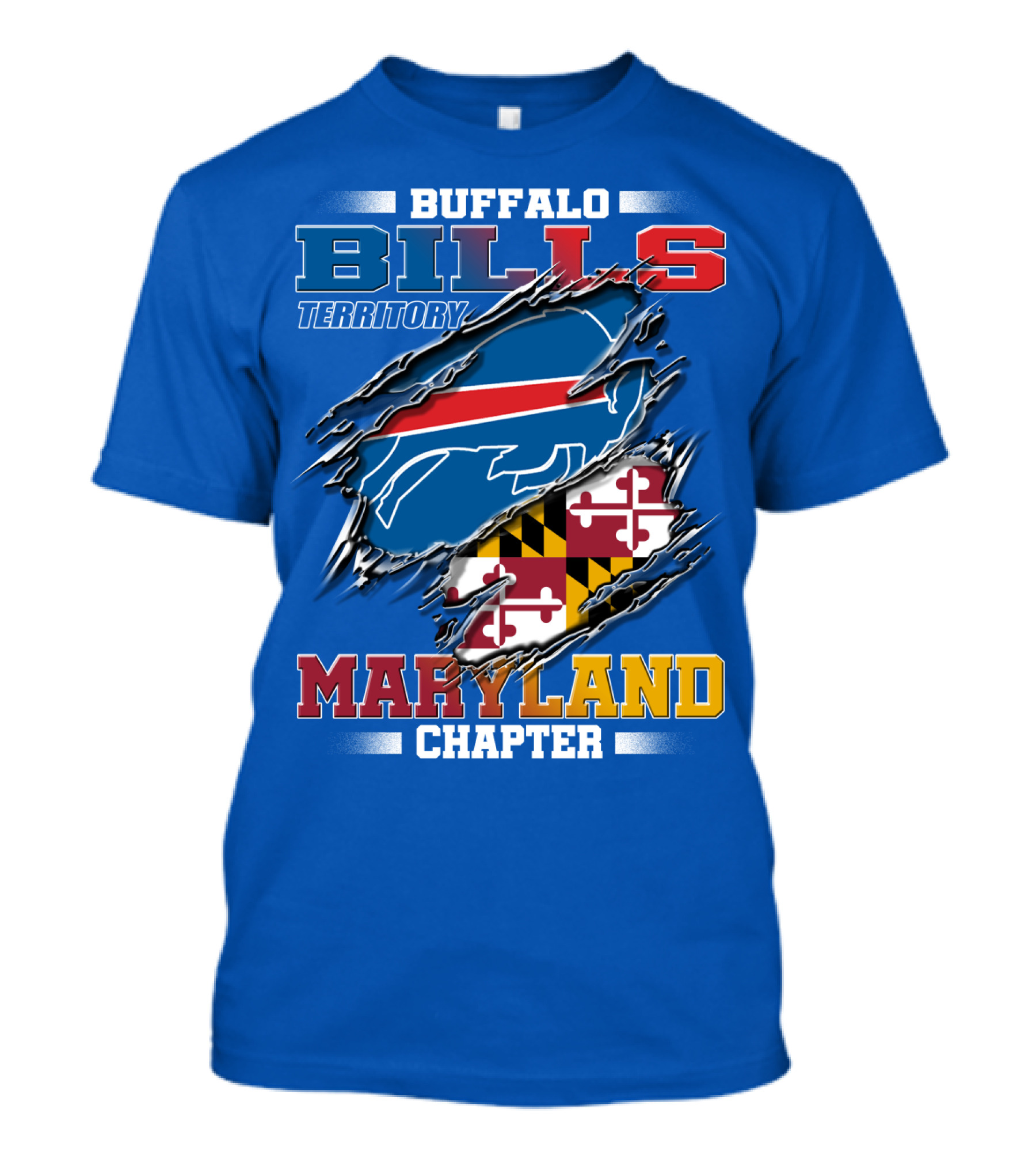 Buffalo Bills Territory Maryland Chapter T-Shirt