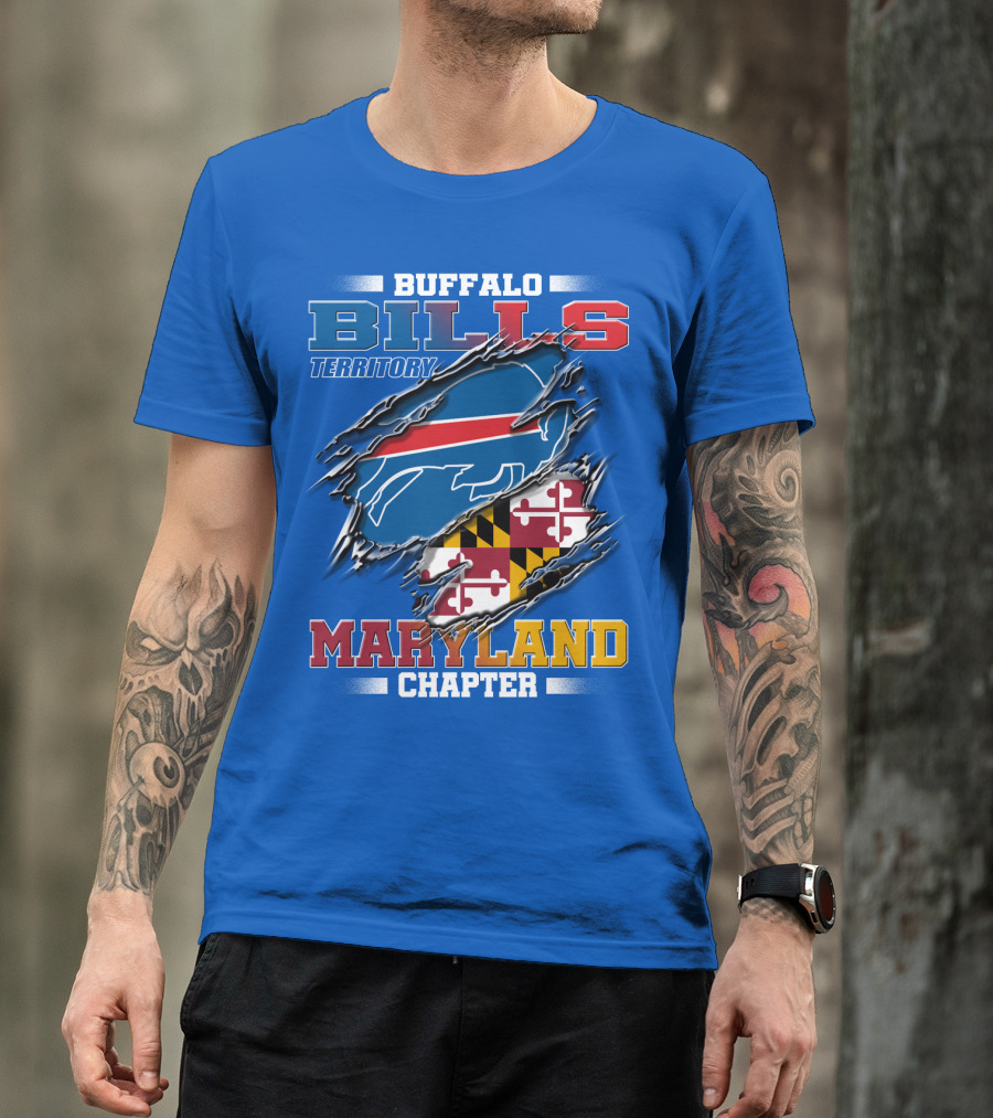 Buffalo Bills Territory Maryland Chapter T-Shirt