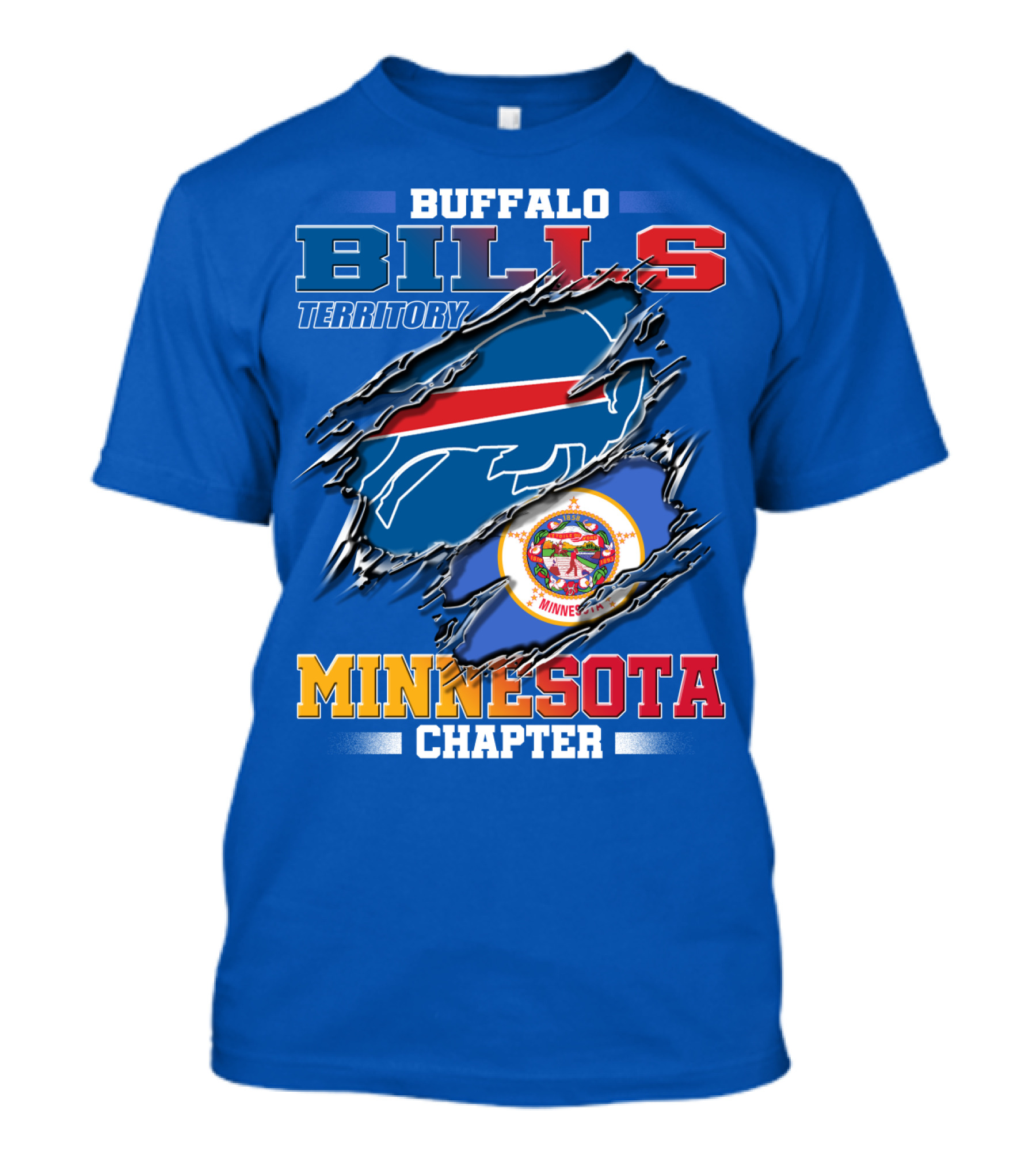 Buffalo Bills Territory Minnesota Chapter T-Shirt