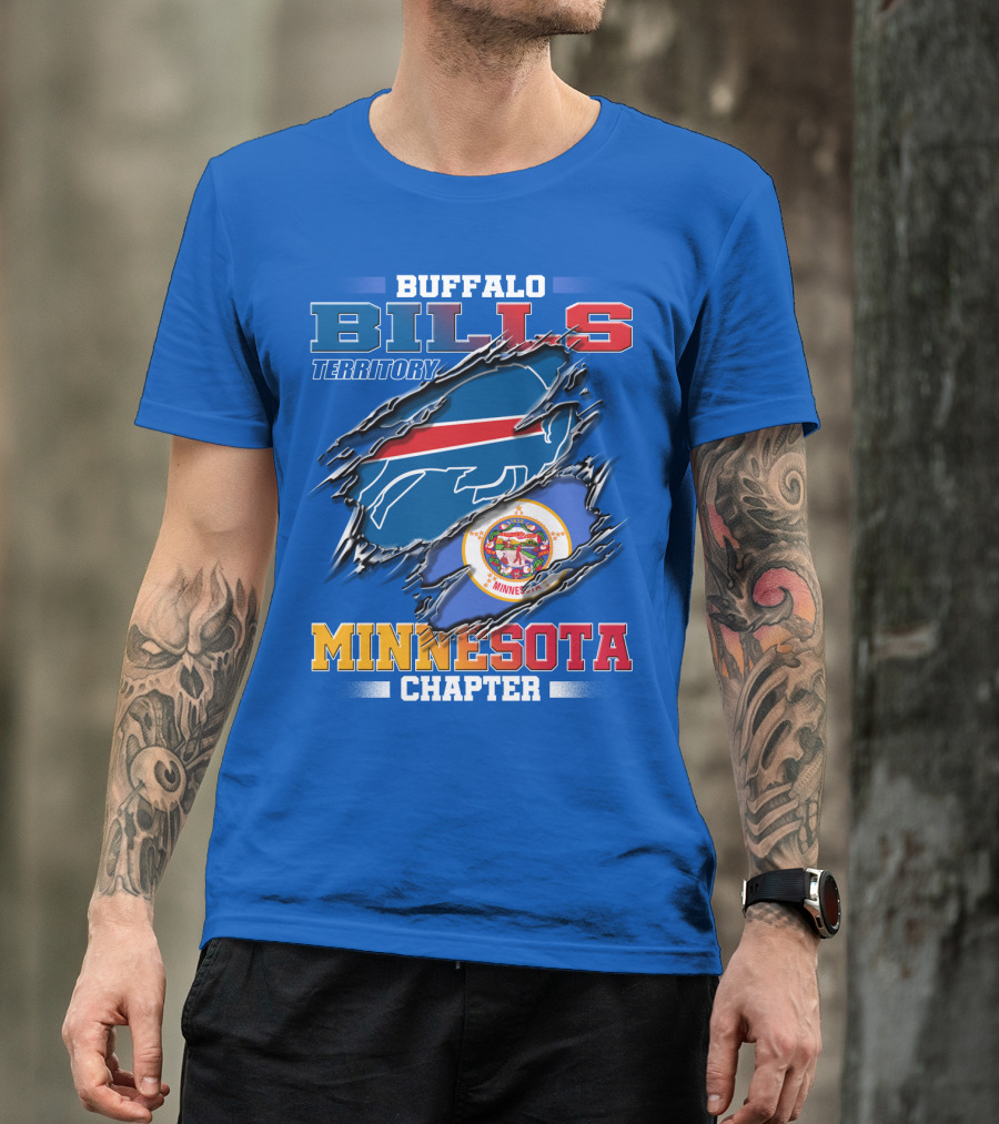 Buffalo Bills Territory Minnesota Chapter T-Shirt