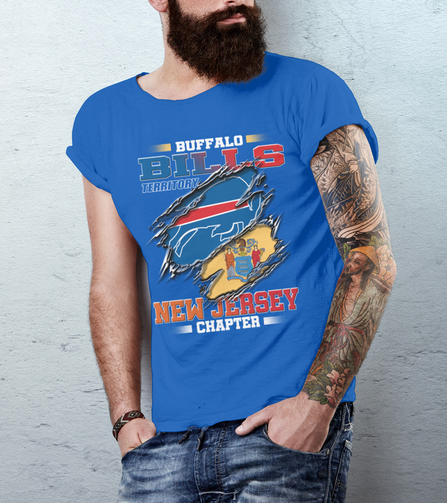 Buffalo Bills Territory New Jersey Chapter T-Shirt