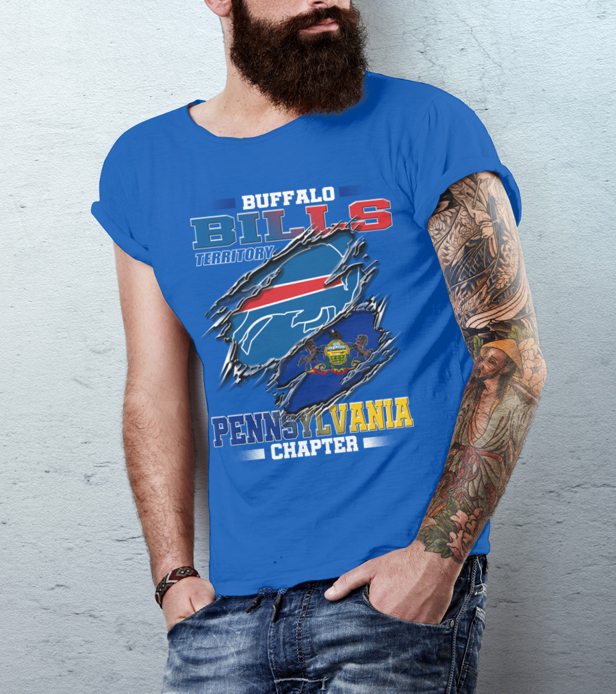 Buffalo Bills Territory Pennsylvania Chapter T-Shirt