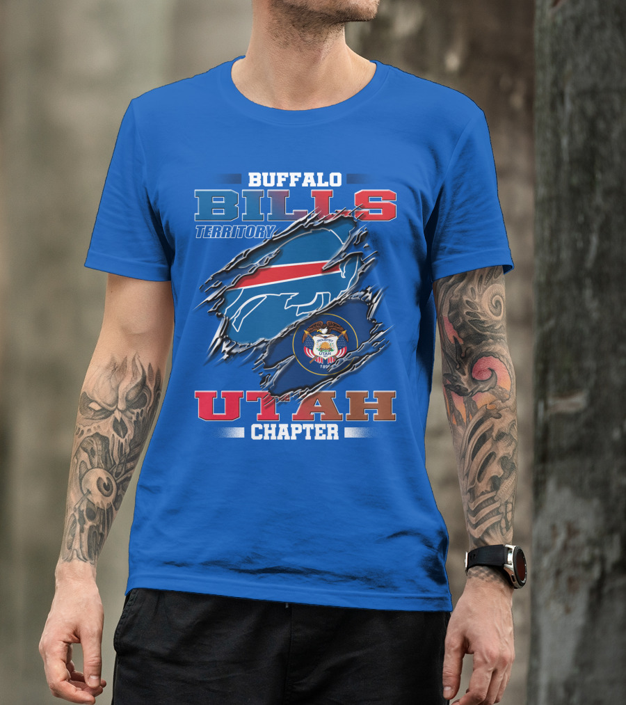 Buffalo Bills Territory Utah Chapter T-Shirt