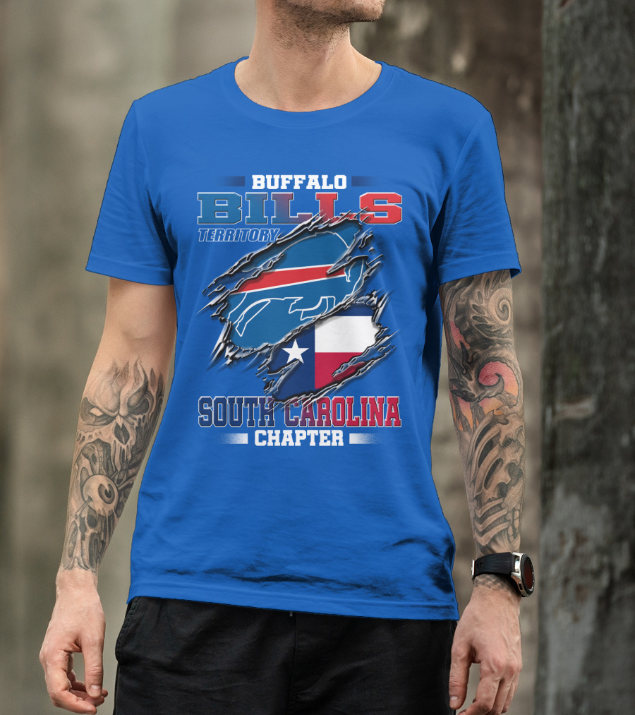 Buffalo Bills Territory South Carolina Chapter T-Shirt