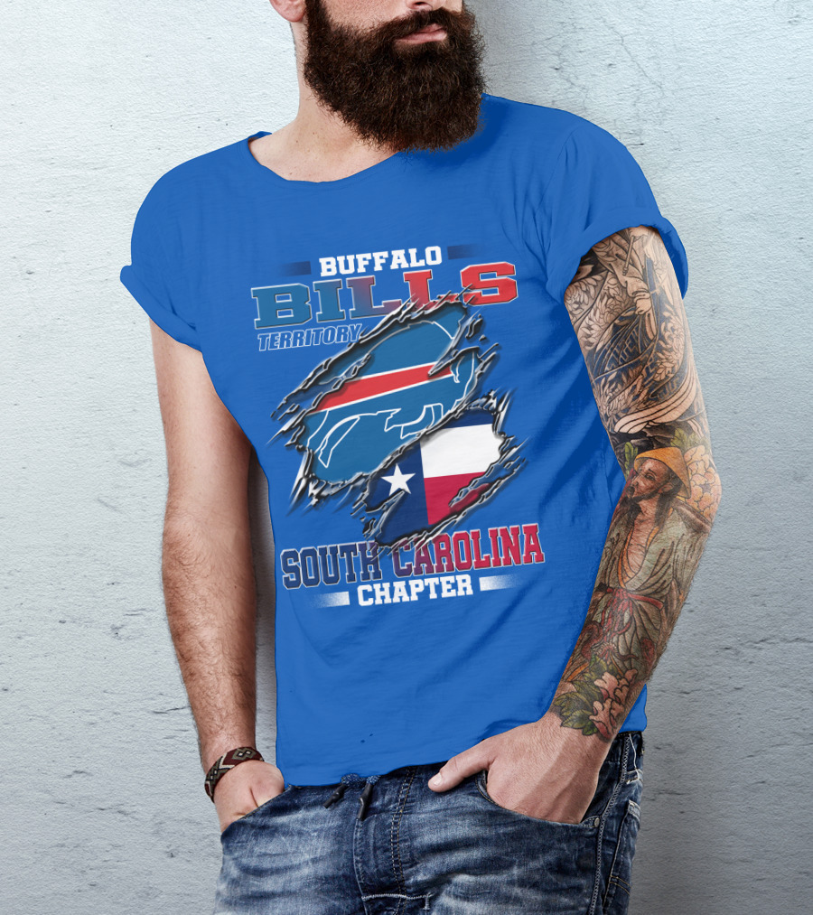 Buffalo Bills Territory South Carolina Chapter T-Shirt