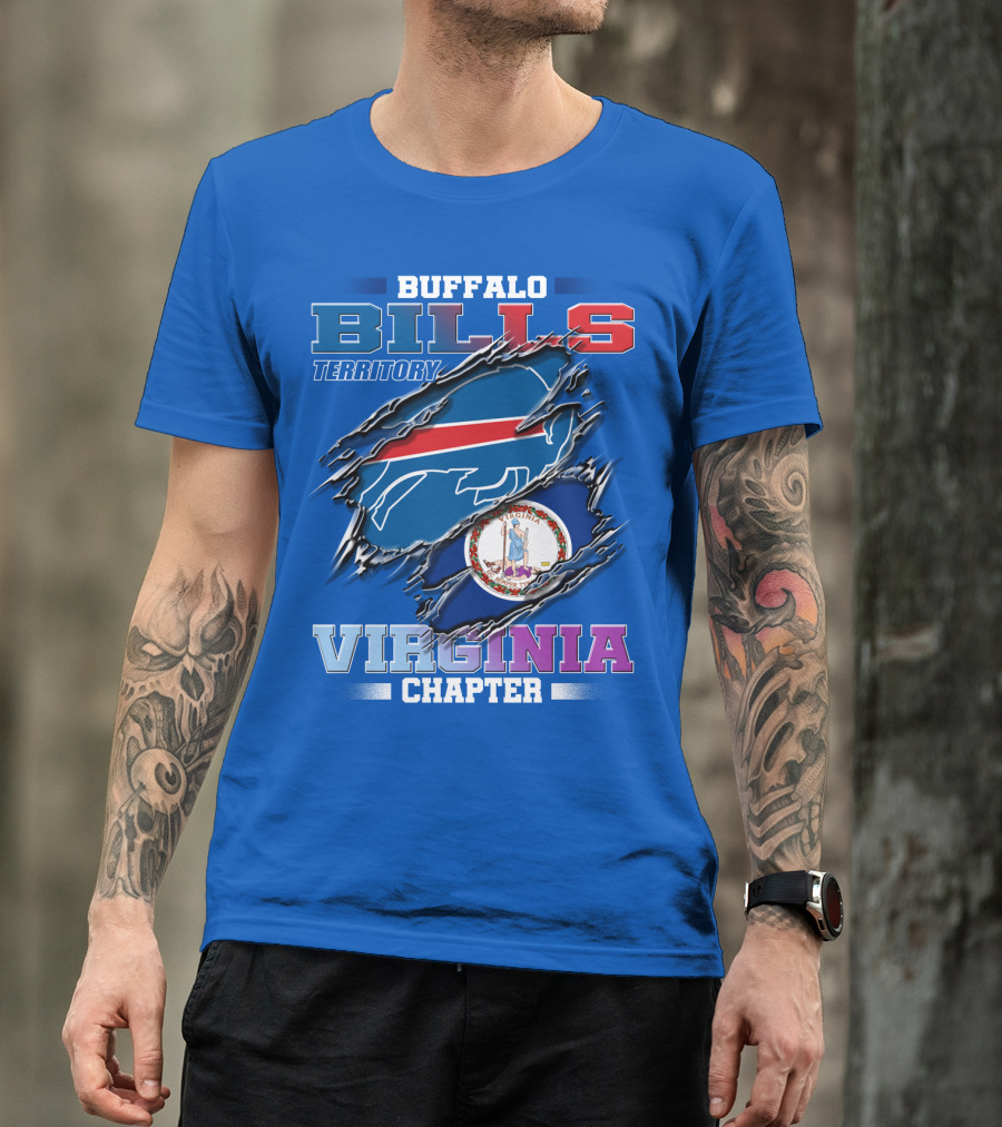Buffalo Bills Territory Virginia Chapter T-Shirt