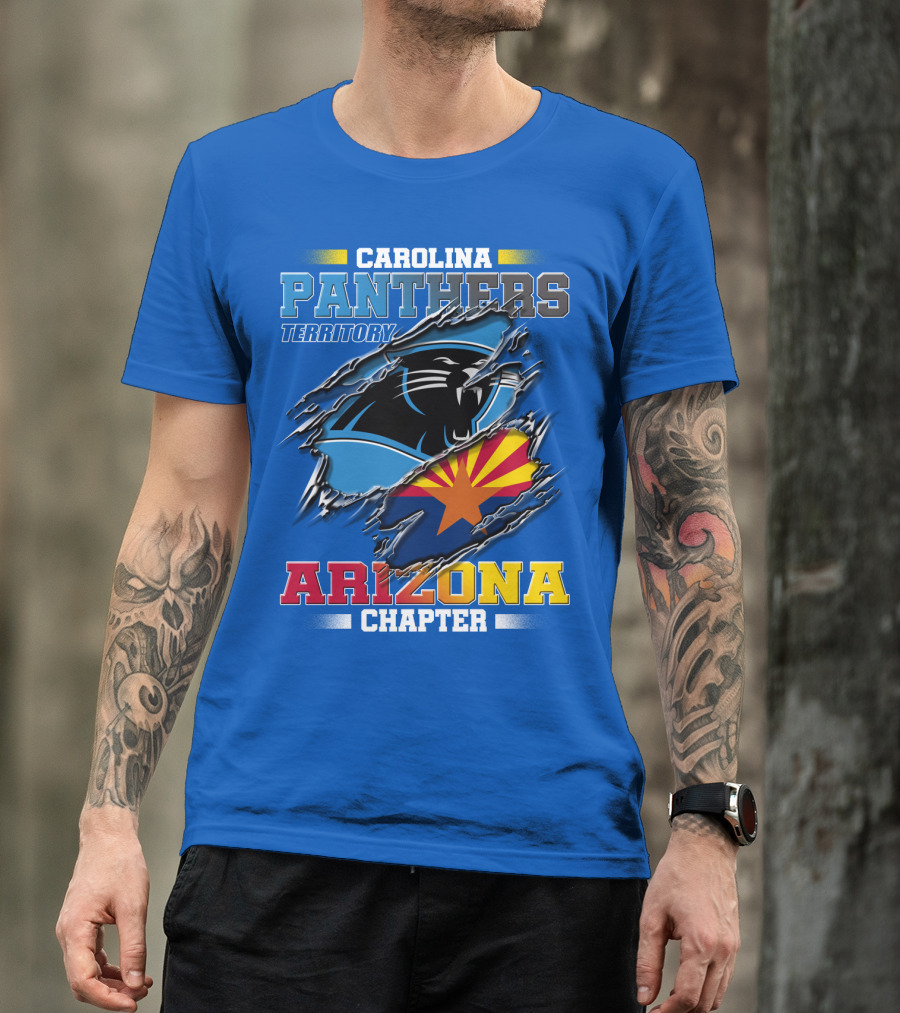 Carolina Panthers Territory Arizona Chapter T-Shirt