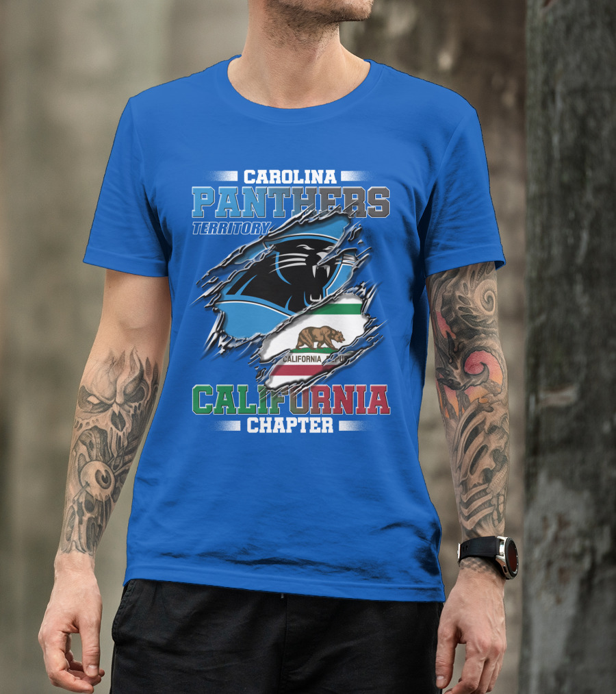 Carolina Panthers Territory California Chapter T-Shirt