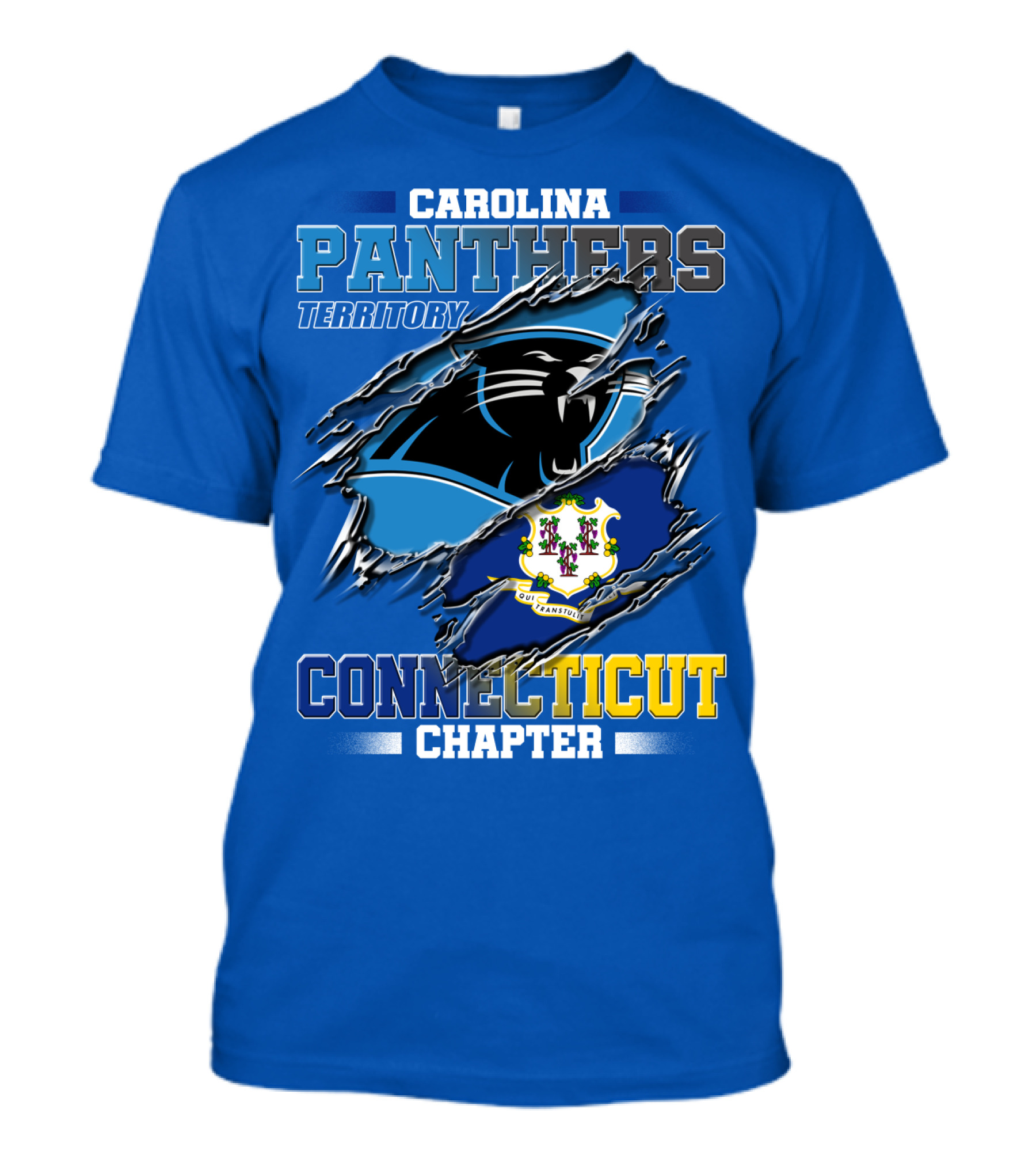 Carolina Panthers Territory Connecticut Chapter T-Shirt