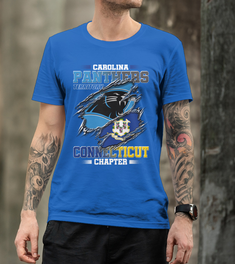 Carolina Panthers Territory Connecticut Chapter T-Shirt