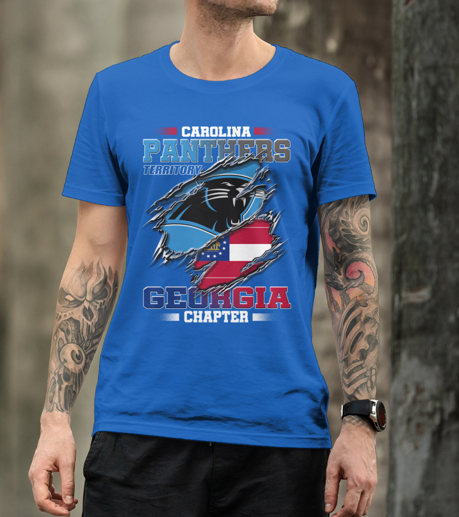 Carolina Panthers Territory Georgia Chapter T-Shirt