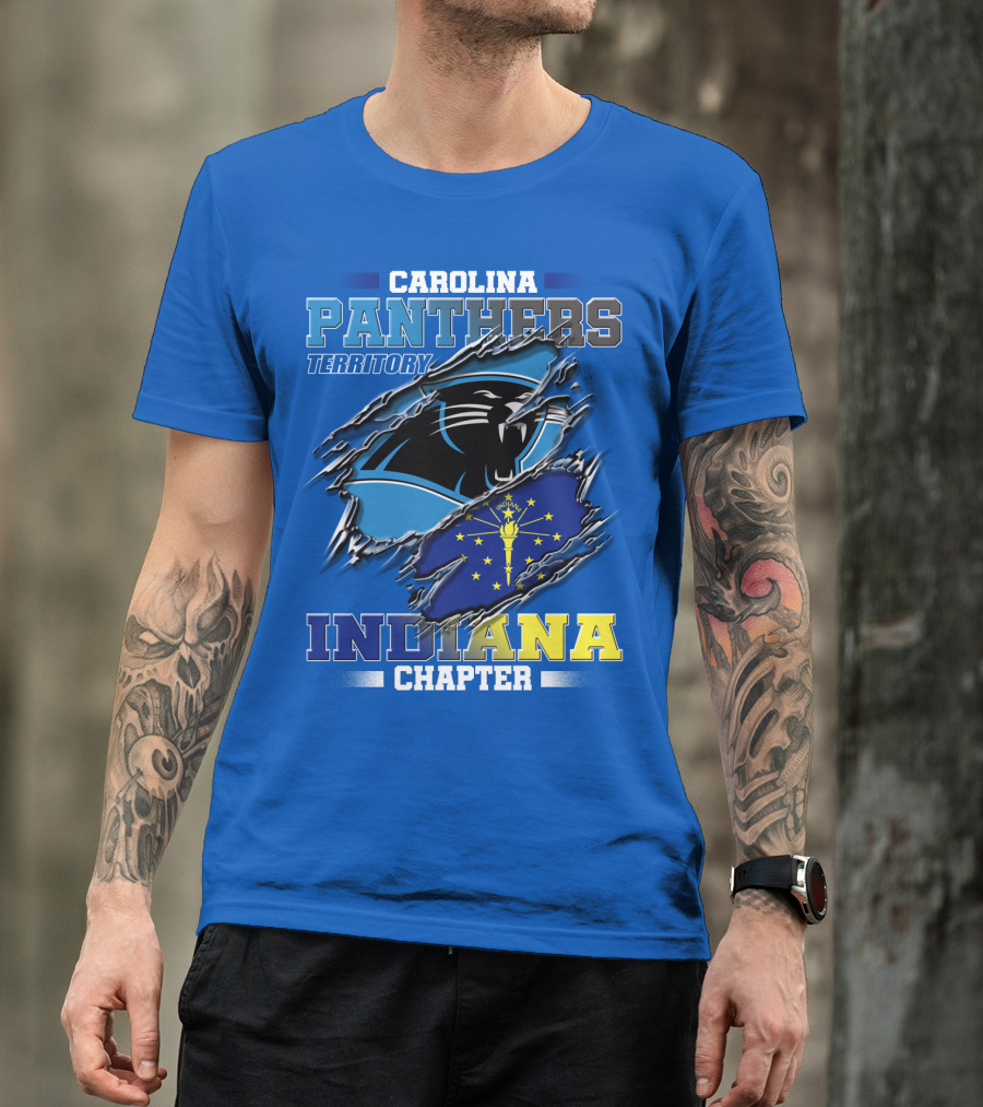 Carolina Panthers Territory Indiana Chapter T-Shirt